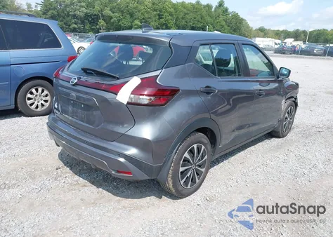 2021 Nissan Kicks S Xtronic Cvt из США, поврежденный, VIN 3N1CP5BV7ML526586